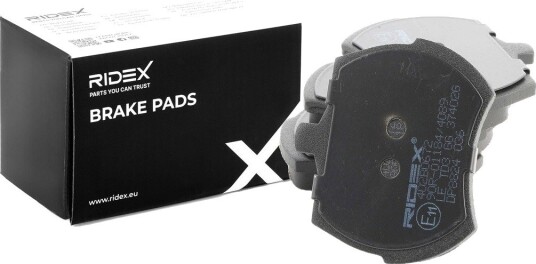Bremseklosser RIDEX 402B0672