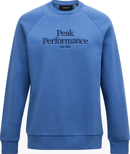 Peak Performance M Original Crew Blå XXL