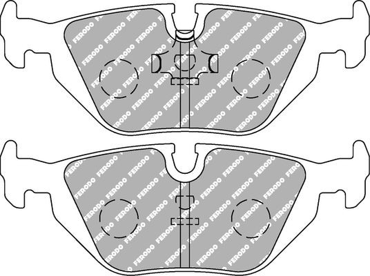 Bremseklosser FERODO RACING FCP850R