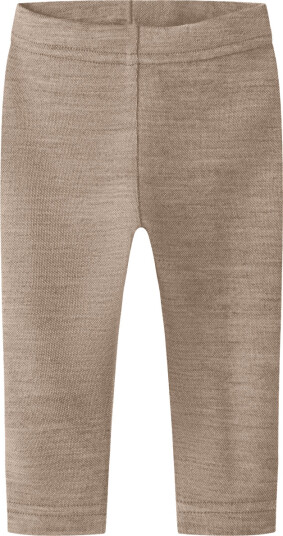Lil' Atelier Nbnnilo leggings i ull/modal Sepia Tint (62) 62