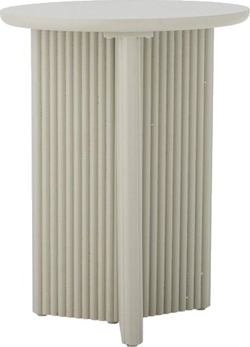 Bloomingville Edith Side Table - Beige - Ø 40 CM
