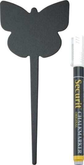 Tavle Securit Silhouette Butterfly 5 Stk/Pakning 5 Stk.