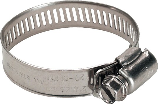 Slangeklemme 304 - 70-89 mm - 1 stk bulk