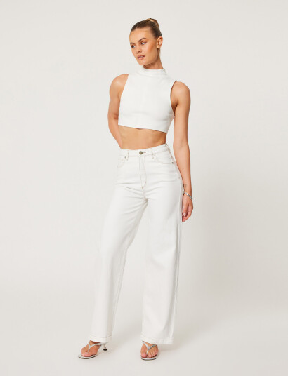 ABRAND 94 High Wide Coconutcoconut - Cream - 27