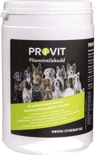Provit Provit Vitamintilskudd Til Hund 850G Provit Provit Vitamintilskudd Til Hund 850G