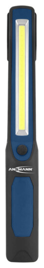 ANSMANN WL250B Slim lommelykt - 215 lm, 19 m rekkevidde, 3W, 4xAA batterier (inkludert) - Sort/Bl?? ANSMANN WL250B Slim lommelykt - 215 lm, 19 m rekkevidde, 3W, 4xAA batterier (inkludert) - Sort/Bl??