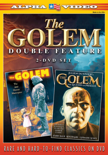 Golem Double Feature DVD
