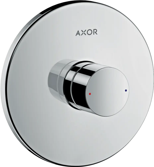 Axor Uno Dusjbatteri med 1 utløp For innbygging Krom