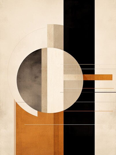 Plakat Abstrakt Geometrisk Design