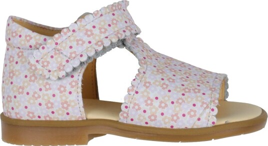 Angulus Sandaler Rose Flower Print Angulus 24 Sandals Rosa