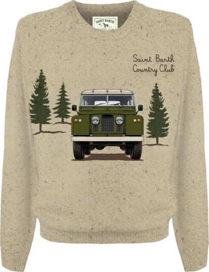 MC2 Saint Barth Herre Strikkevarer Beige M,