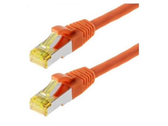 Helos Cat 6A S/Ftp 1.5 M 1,5 M Cat6a S/Ftp S-Stp Rj-45 Rj-45 Oransje