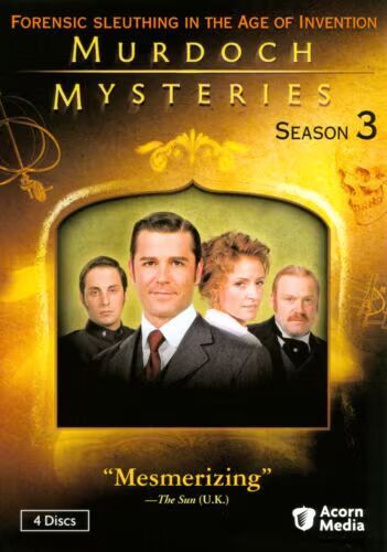 Murdoch Mysteries Season 3 [Region DVD Pre-Owned Region 2 Murdoch Mysteries Season 3 [Region DVD Pre-Owned Region 2
