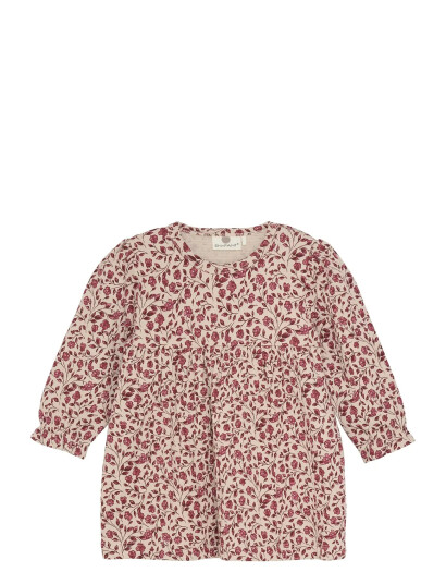 En Fant Dress Ls Pink 74