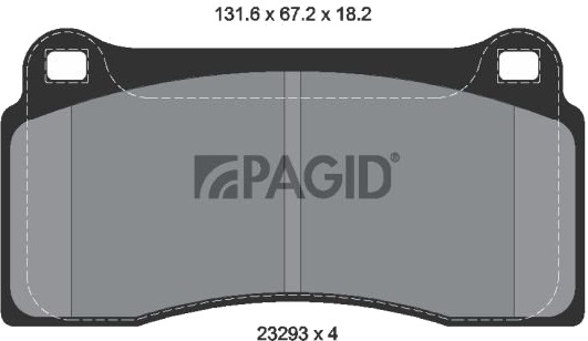 PAGID T1201N Bremseklosser