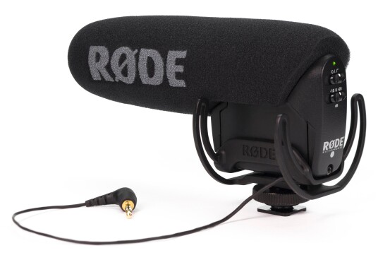 Røde VideoMic Pro kardiode mikrofon for kamera med Rycote lyre