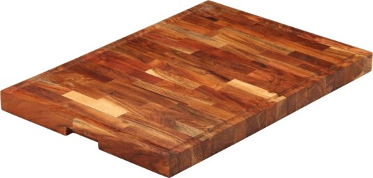  Skjærebrett 60x42x4 cm heltre akasie 376055