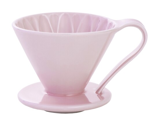 Cafec Flower Dripper - Pink , Cup 4 (2-4 cups) Cafec Flower Dripper - Pink , Cup 4 (2-4 cups)