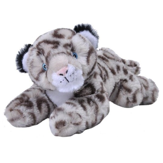Wild Republic Kosedyr Mini Ecokins 20 cm Snøleopard