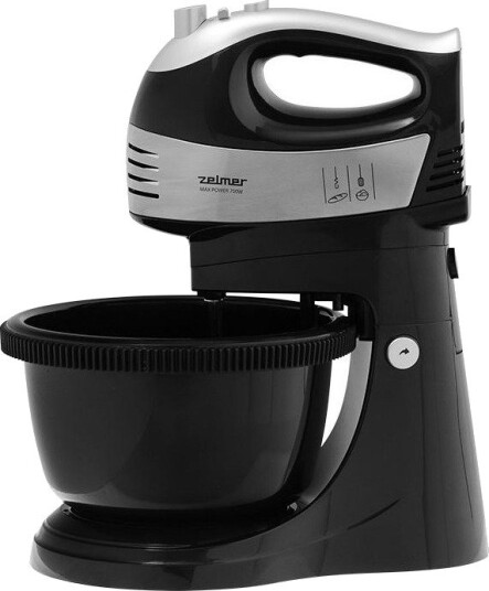 Zelmer ZHM2459B Håndmikser - 700W, 5 hastigheter, 2,5L bolle, turbofunksjon - Sort Zelmer ZHM2459B Håndmikser - 700W, 5 hastigheter, 2,5L bolle, turbofunksjon - Sort