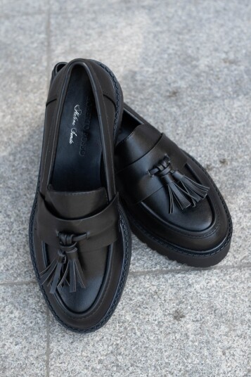 Roberto Rosso Gavazzi Loafer Sort 37