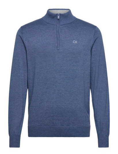 Calvin Klein Golf Elmwood Half Zip Sweater Blue L