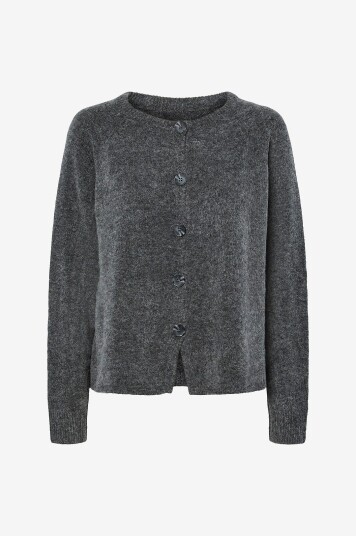 pieces Kardigan pcIiko LS Knit Cardigan BC Grå pieces Kardigan pcIiko LS Knit Cardigan BC Grå