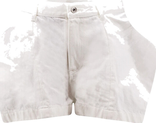 Sacai Dame Shorts Hvit L,