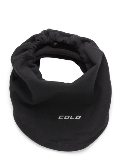 COLD Windproof Neck Gaitor   Black   ONE SIZE
