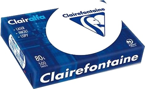 Clairefontaine Kopipapir Din A4 80 G/M²