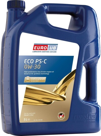 Motorolje EUROLUB Eco Ps-C 0W30 5L Motorolje EUROLUB Eco Ps-C 0W30 5L