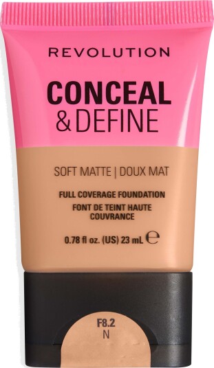 Revolution Beauty London Conceal and Define Soft Matte Tube Foundation