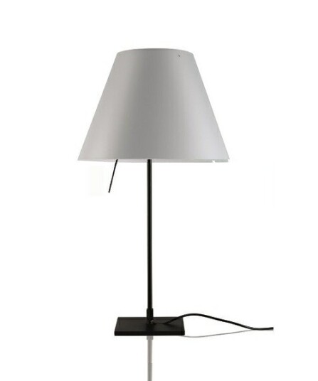 Luceplan - Costanzina Bordlampe Svart/Mistic White
