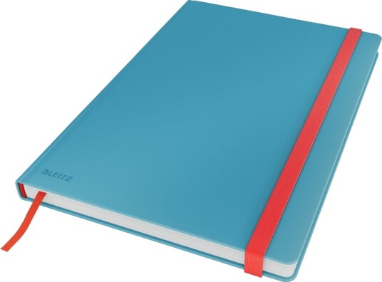 Leitz Notizbuch Cosy B5 Kariert Hardcover, 80 Blatt, Blau