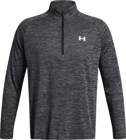 Under Armour Ua Tech Textured 1/2 Zip BLACK L