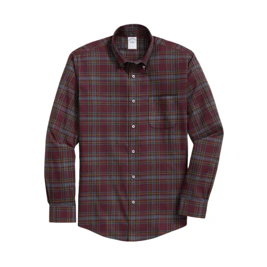 Brooks Brothers Herre Skjorter Lilla L, Brooks Brothers Herre Skjorter Lilla L,