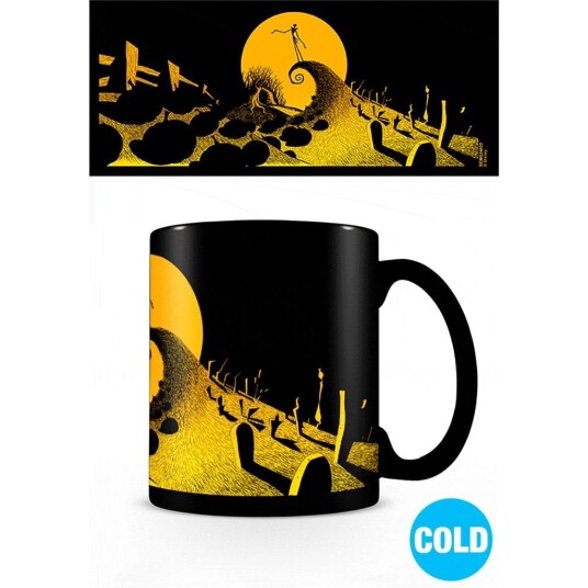 NIGHTMARE BEFORE CHRISTMAS HEAT CHANGING MUG NIGHTMARE BEFORE CHRISTMAS HEAT CHANGING MUG