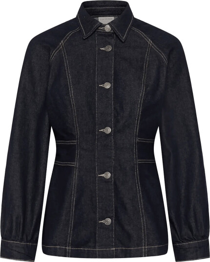 Kaffe Kaghita Denim Shirt Navy 42