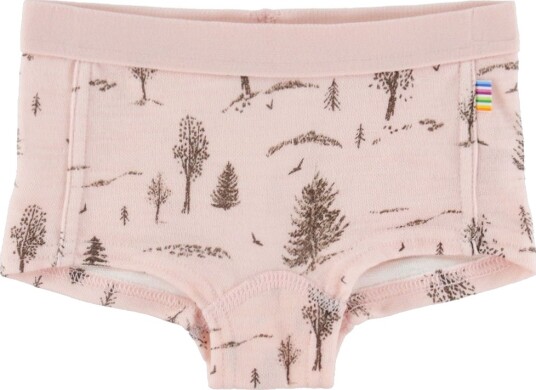 Joha Hipster Ull Lyserød m. Trær Joha 150 Hipsters Brun Rosa