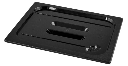 VEGA Kantinelokk Nero GN 1/2; Størrelse GN 1/2 32.5x26.5 cm  LxB ; Svart