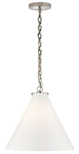 Katie Conical takpendel nickel/vit Katie Conical takpendel nickel/vit