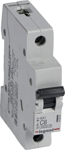 Legrand 12 stk RX³ MCB automatsikring C6 1P 1M 4,5kA Legrand 12 stk RX³ MCB automatsikring C6 1P 1M 4,5kA