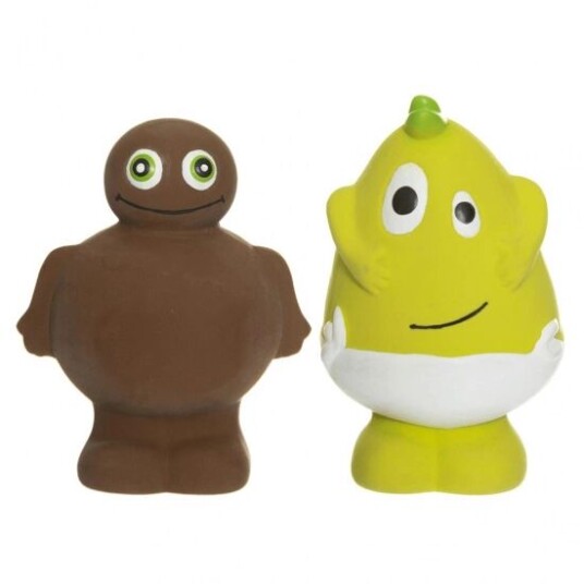 Teddykompaniet Babblarna i Naturgummi Babba/Dadda