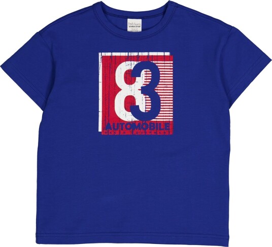 Freds World T skjorte   Racing 83   Surf   Freds World   7 år 122   T skjorte   Blå