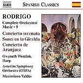 MediaTronixs Joaqu?n Rodrigo : Complete Orchestral Music Vol. 9 (Valdes, Asturias So) CD Pre-Owned