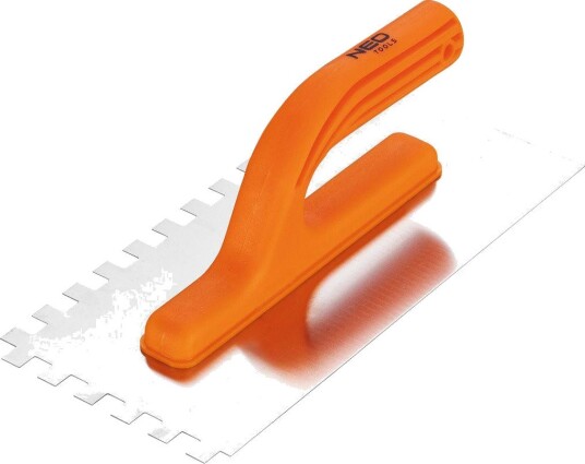 NEO Tools Bredsparkel 50-202 Rustfritt Stål, Plasthåndtak, 270 × 125 mm, 10 × 10 × 10 mm Tenner