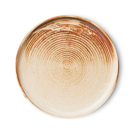 HKLiving Chef ceramics: Asjett 20 cm rustikk beige/brun HKLiving Chef ceramics: Asjett 20 cm rustikk beige/brun