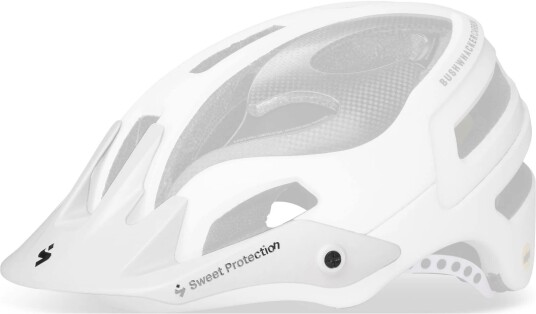Sweet Bushwhacker 2 Carbon MIPS Visor matte white metallic