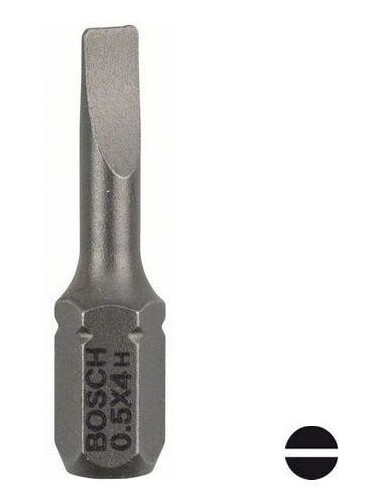 Bosch S Bits S0,5x4,0 3-pakn. 25 mm