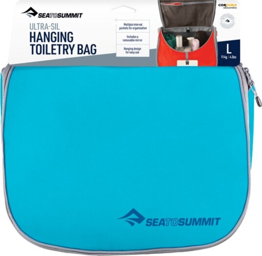 Sea To Summit Hanging Toiletry Bag Ultra Sil L LARGE Blue Sea To Summit Hanging Toiletry Bag Ultra Sil L LARGE Blue